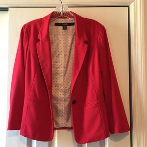 Kensie red blazer